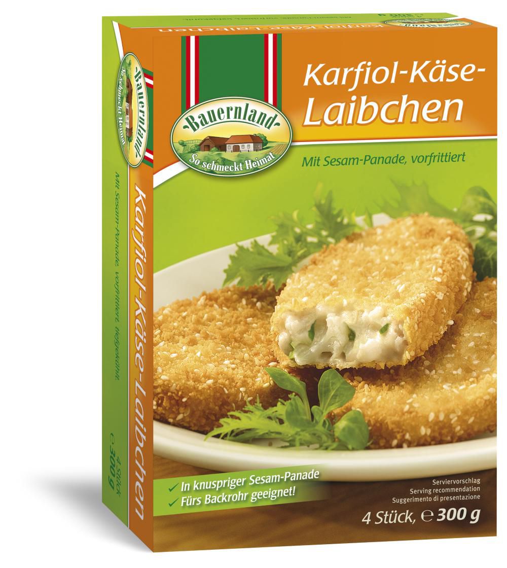 Käse-Karfiollaibchen 10x300g