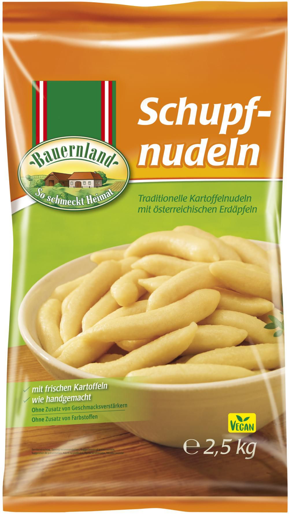 Kartoffelnudeln (Schupfnudeln) 4x2,5 kg