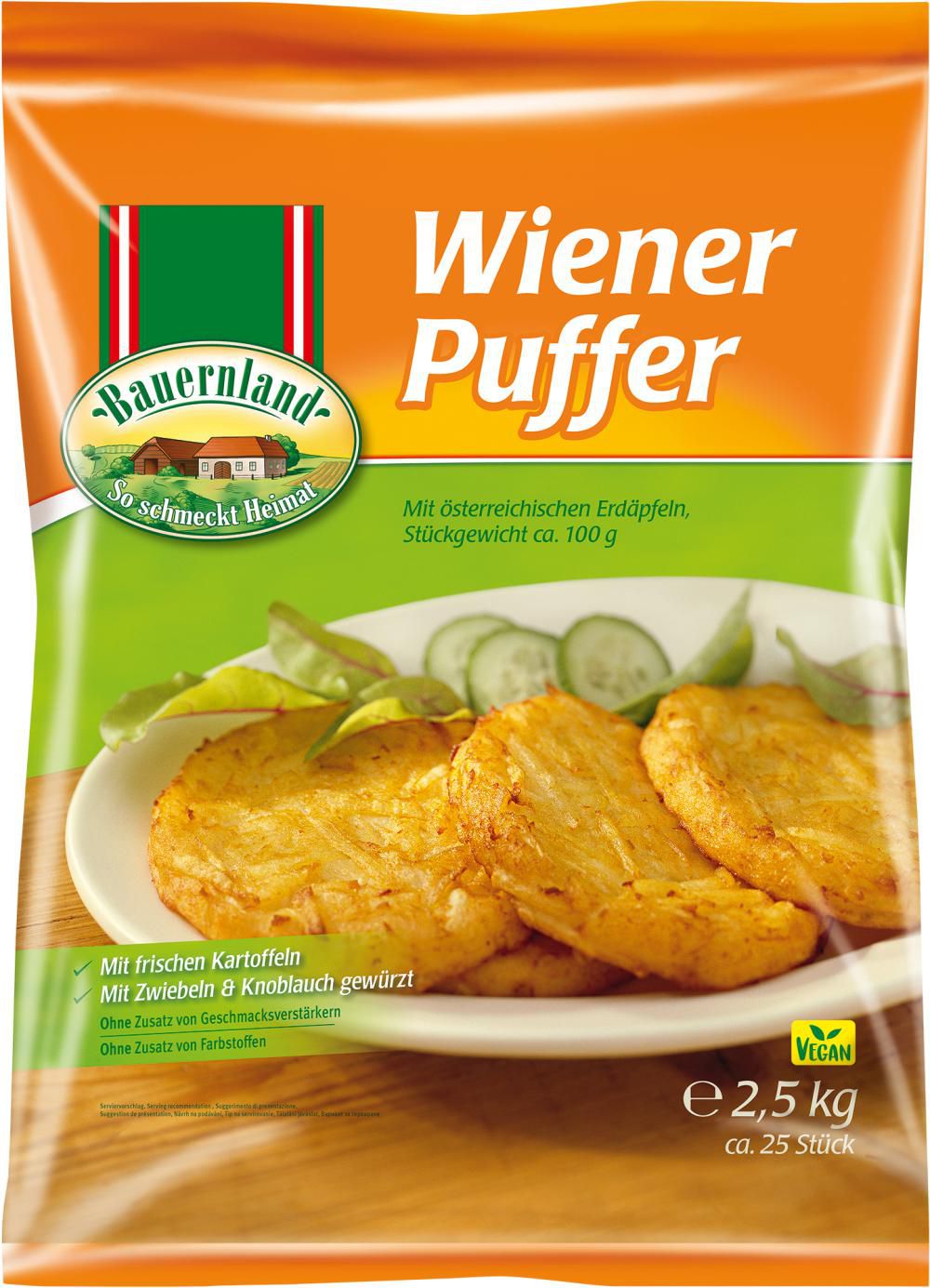 Wiener Puffer 100g 2x2,5 kg